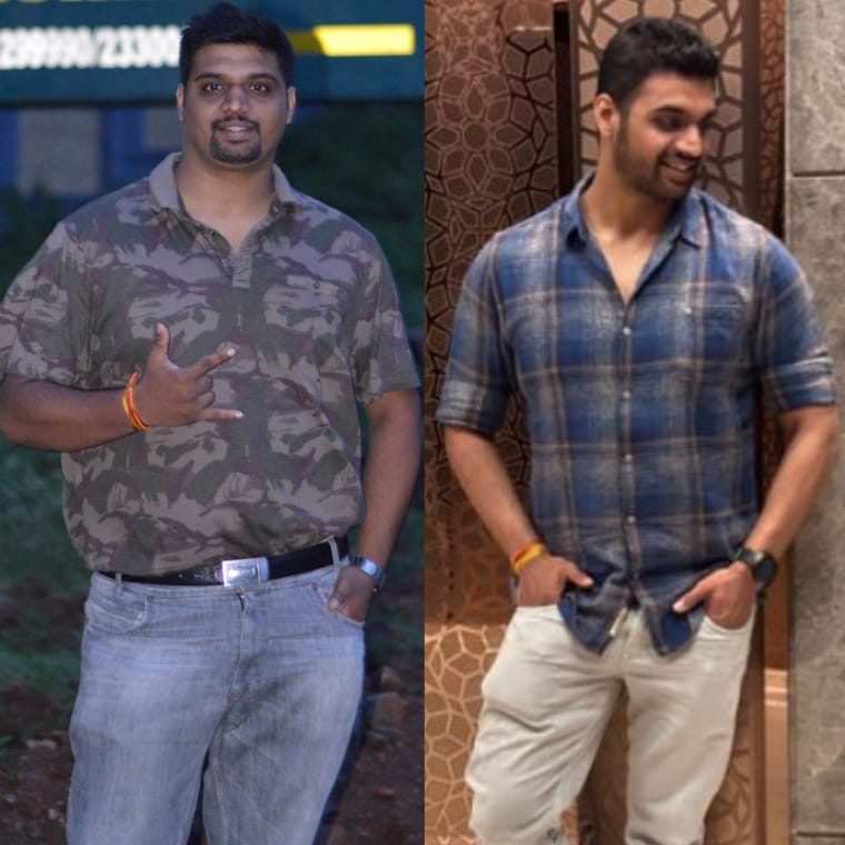 Shreyas's before and after client transformation